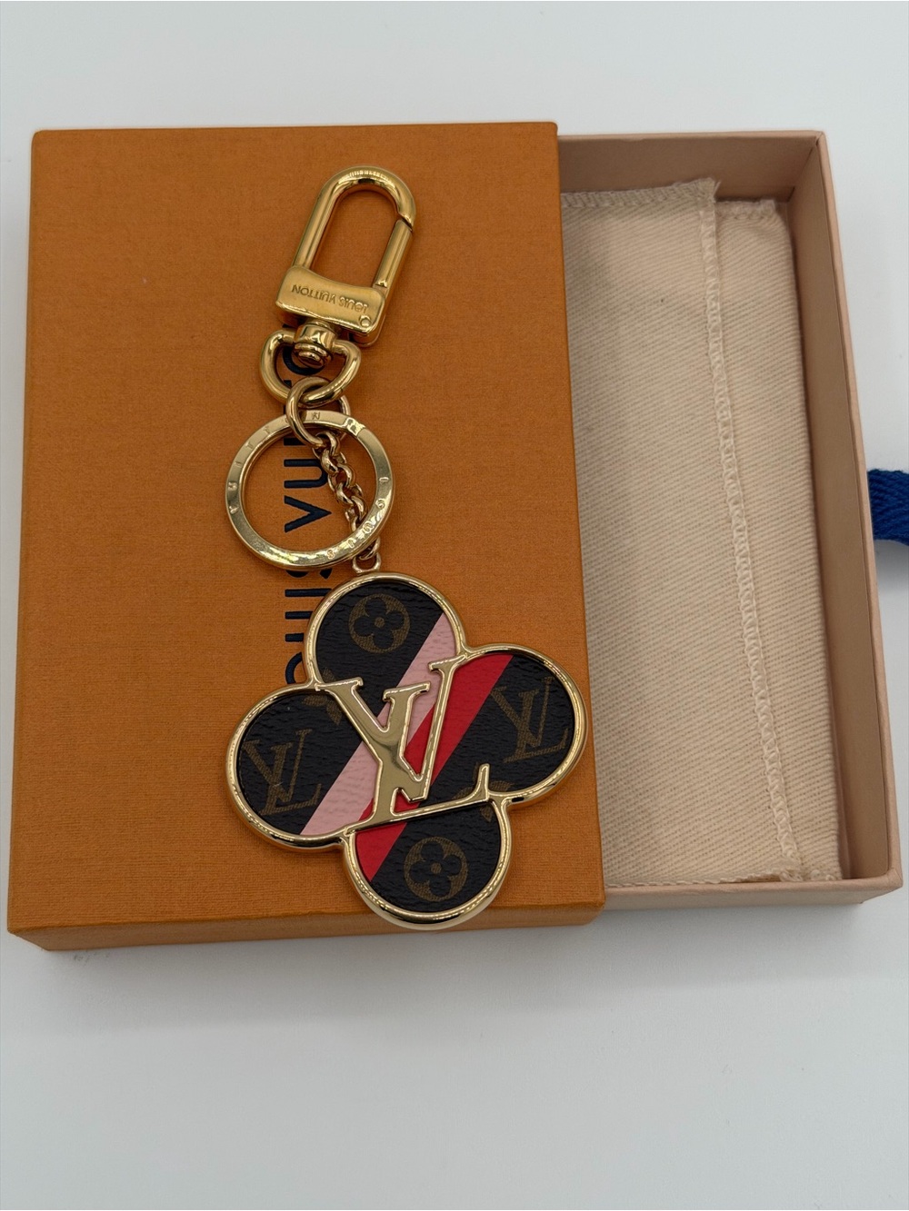 Louis Vuitton Rare Monogram Flower Key Charm 🔥😍